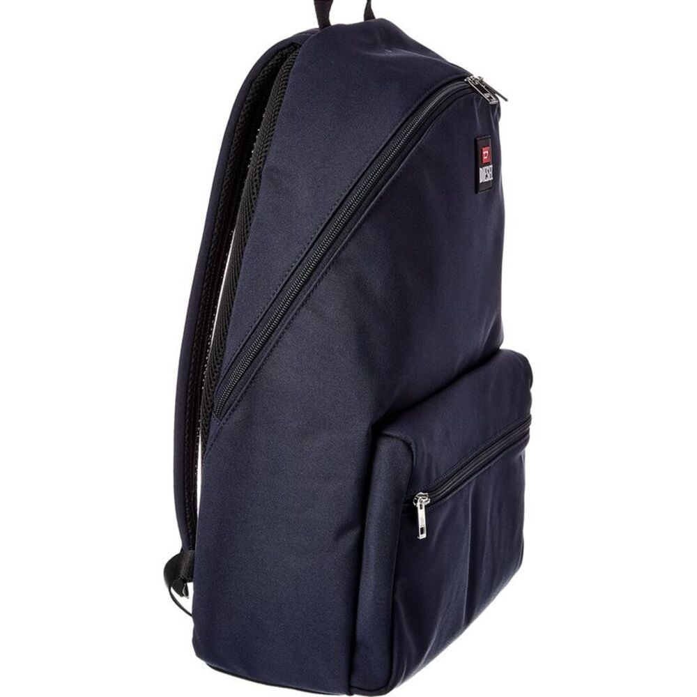 Diesel Logo Basic Backpack, Blue - Picture 3 of 3